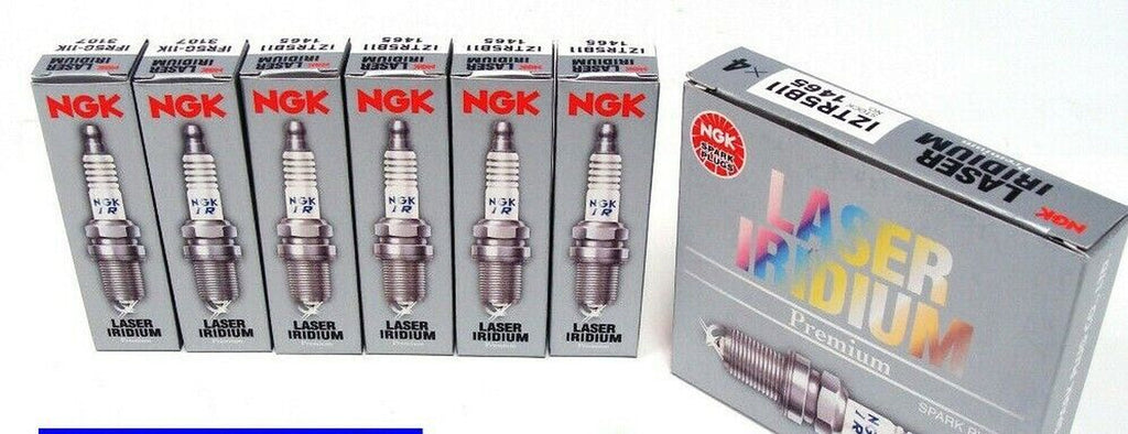 NGK LASER IRIDIUM Iridium Spark Plugs DILFR5A11 93759 Set of 6