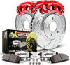 KC6944-26 Z26 Front Caliper Kit-Drilled/Slotted Rotors, Carbon Ceramic Brake Pads, Calipers