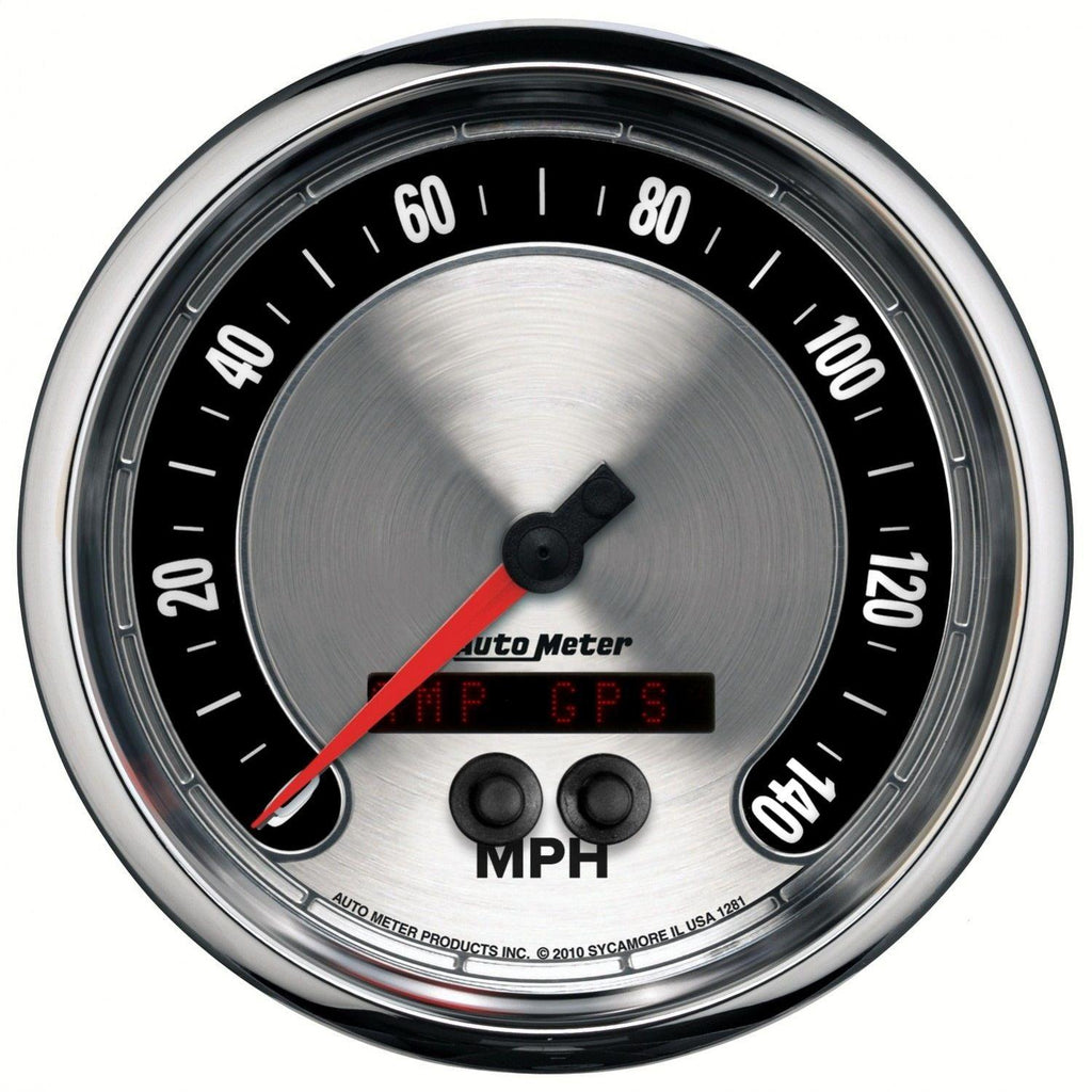 5 in. GPS SPEEDOMETER 0-140 MPH AMERICAN MUSCLE - greatparts