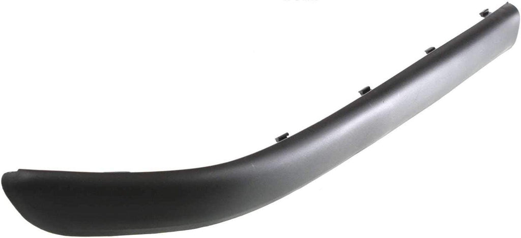 Evan-Fischer Bumper Trim Compatible with BMW 3-Series 99-06 Front RH Bumper Strip Plastic Black Sedan/Wagon Right Side