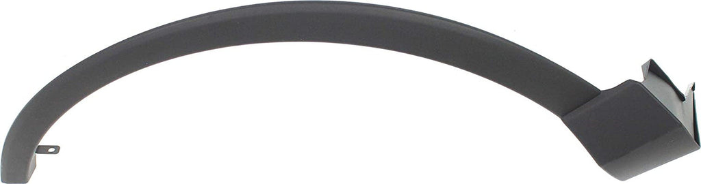 Evan-Fischer Aftermarket Front Fender Trim Compatible with 2016-2018 Toyota RAV4 Plastic Driver Side