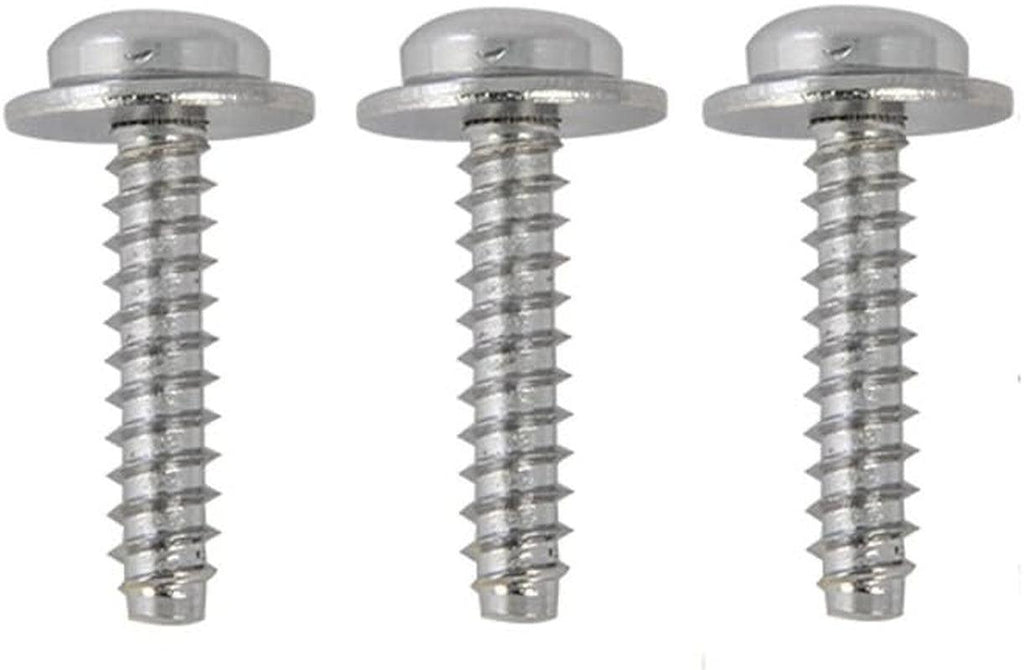 67752 Chrome Steel Dash Screw, 1 Pack