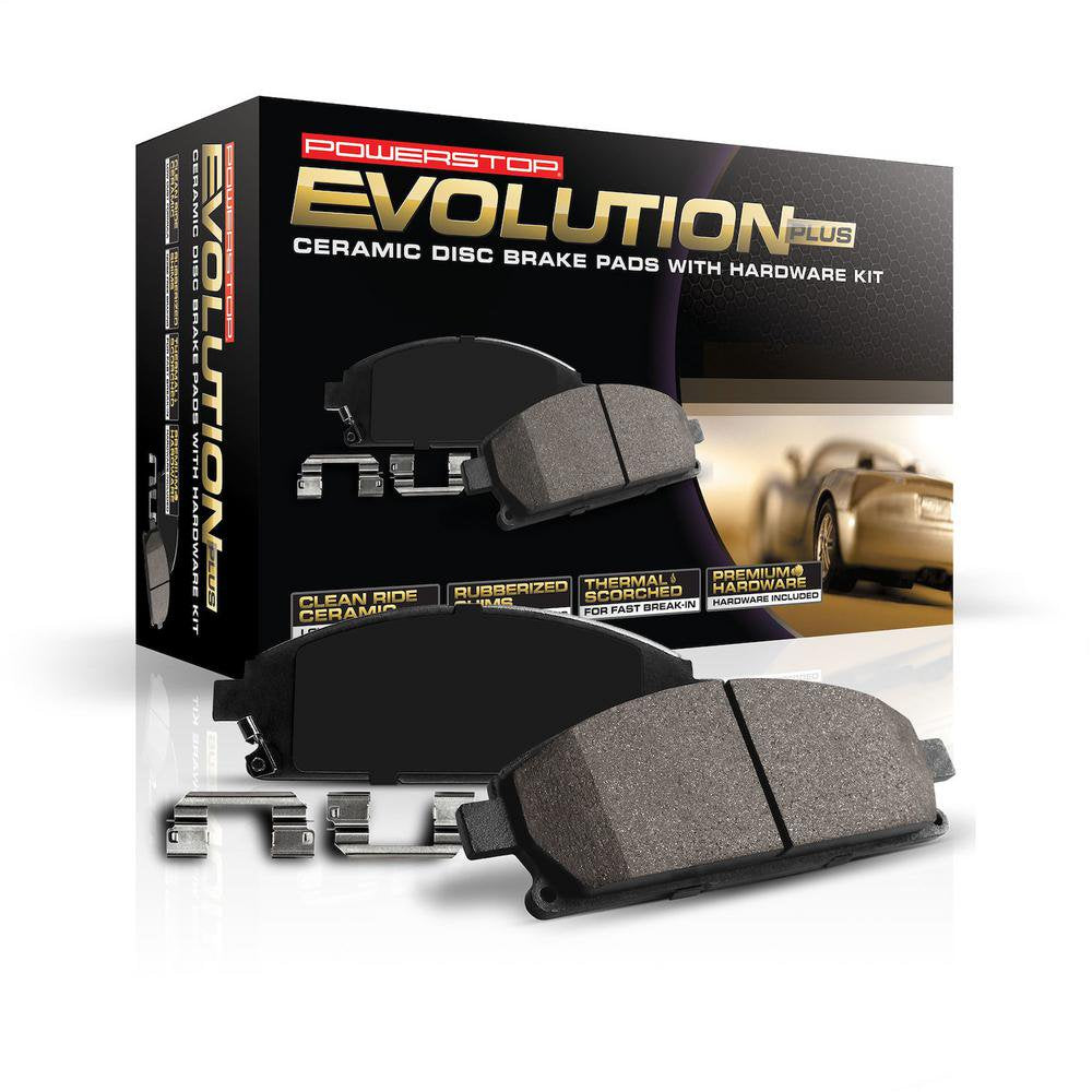 Z17 Evolution plus Premium Ceramic Brake Pads W/Hardware