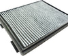 Cabin Air Filter W/Dual Carbon Elements Pair Set Compatible with BMW E39 5 Series