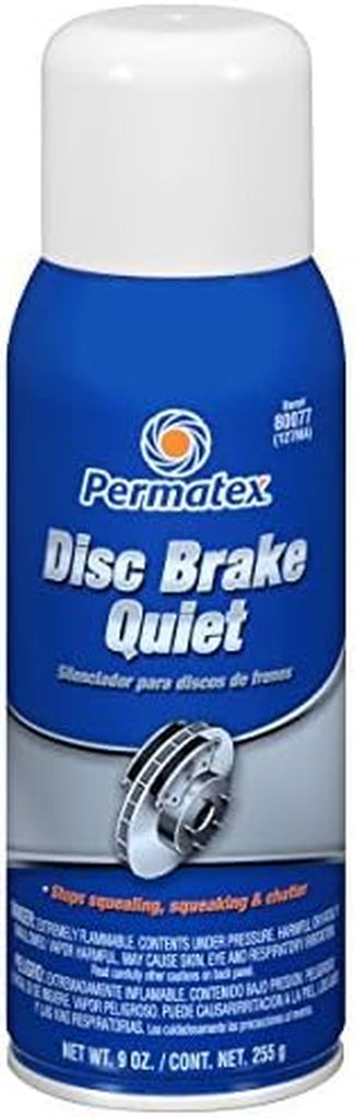 Permatex 80077 Disc Brake Quiet, 9 Oz. Net Aerosol Can by Permatex