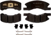 Gold 17D1731CH Ceramic Front Disc Brake Pad Set