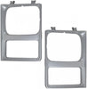 Headlight Trim Bezel Surround Pair Set Compatible with Blazer Suburban Pickup Truck