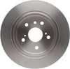 Advantage 18A2422AC Coated Rear Disc Brake Rotor