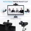 1080P Webcam with Microphone, Emeet C960 Web Camera, 2 Mics Streaming Webcam with Privacy Cover, 90°View Computer Camera, Plug&Play USB Webcam for Calls/Conference, Zoom/Skype/Youtube, Laptop/Desktop