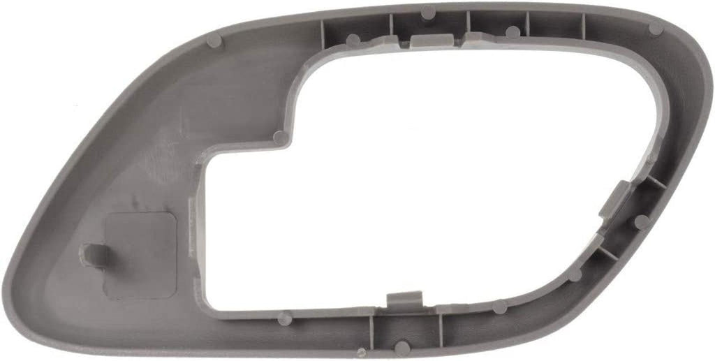 for Chevy K1500 / K2500 Suburban Door Handle Trim 1995 96 97 98 1999 Driver Side | Front | inside | Gray | Plastic | 15708079