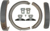 Advantage 14781B Bonded Rear Parking Brake Shoe with Hardware