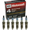 6 MOTORCRAFT Spark Plugs SP412X AGSF24N OEM for FORD Explorer SPORT TRAC 07-10