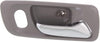 for Honda Accord Door Handle 1998-2002 Interior | Front Passenger Side | Gray | HO1353124 | 72125S84A01ZB