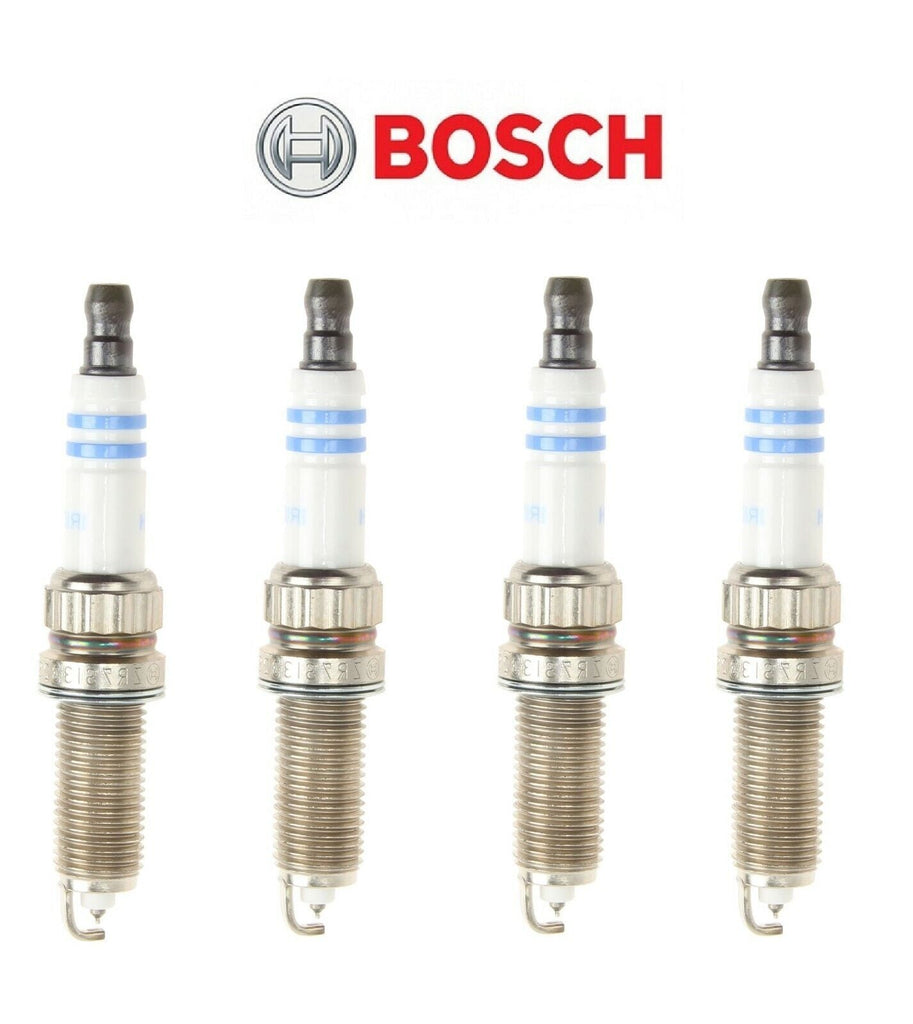 For Mini Cooper 2007-2011 1.6 Pre-Gapped Set of 4 Spark Plugs Bosch ZR7SI332S