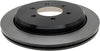 Gold 18A1588 Black Hat Rear Disc Brake Rotor