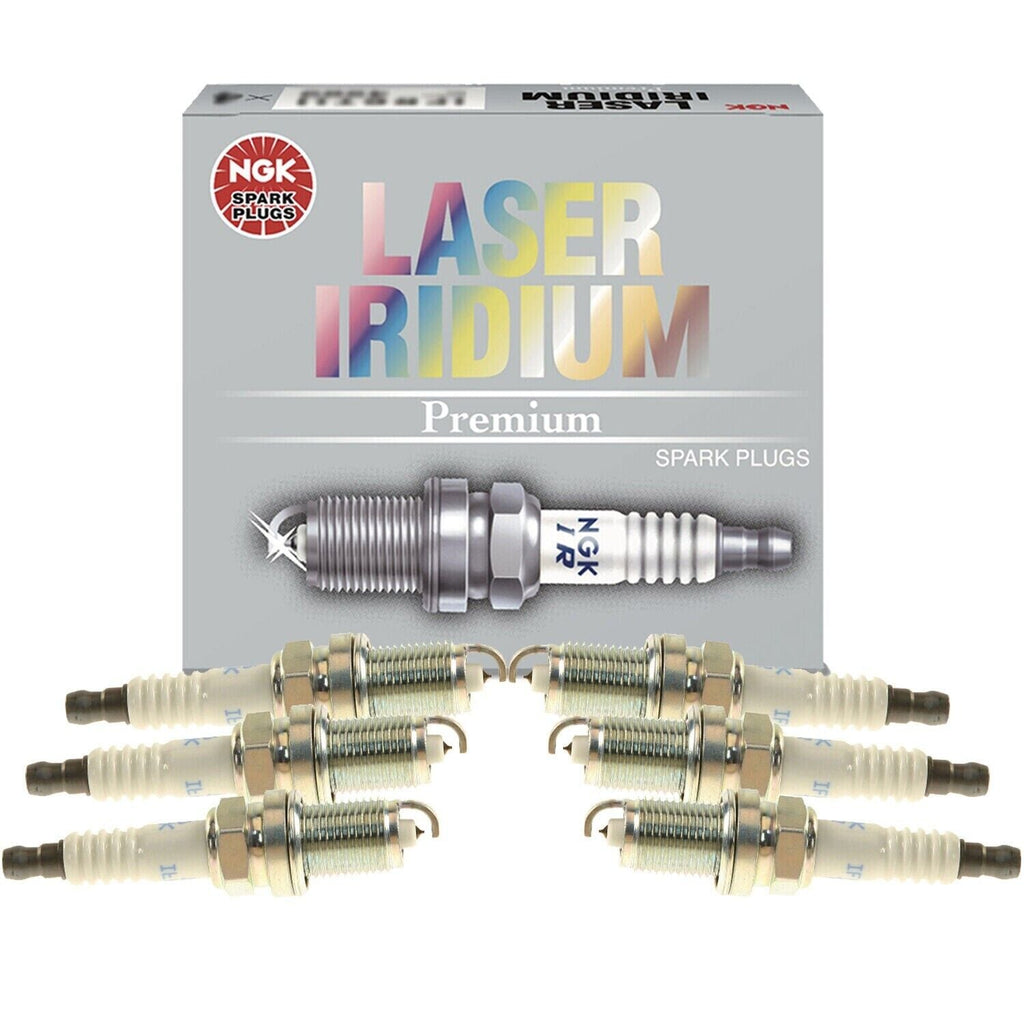 NGK LASER IRIDIUM Iridium Spark Plugs ILTR6S8 95927 Set of 6