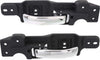 Interior Door Handle Set Compatible with 2008-2014 Dodge Challenger Front, Driver and Passenger Side Chrome