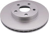 Advantage 18A407AC Coated Front Disc Brake Rotor