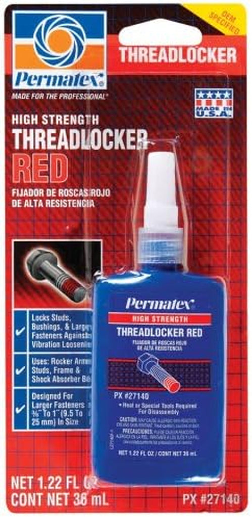 Permatex 27140 271 Threadlocker. 36 Ml.