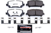 Z36-1806 Rear Z36 Truck & Tow Carbon Fiber-Ceramic Brake Pads with Hardware