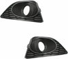 For Ford Fusion 2010 2011 2012 Fog Light Bezel Driver and Passenger Side | Pair | Front | Sel/Hybrid | Replacement for FO1038120, FO1039120 | 615343548623, AE5Z17E811CA, 615343548784, AE5Z17E810CA