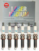 Set of 6 NGK Laser Iridium Spark Plugs SILZKBR8D8S 97506 for BMW F20 F21 F30 F35