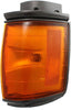 Corner Light Set of 2 Compatible with 1987-1988 Toyota Pickup Plastic Amber Lens with Bulbs Driver and Passenger Side