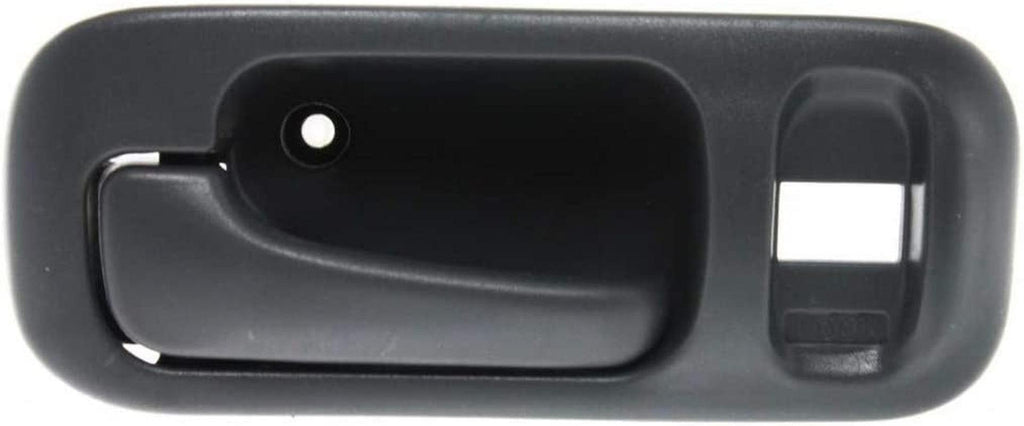 for Honda CR-V Interior Door Handle Front, Driver Side Gray (1997-2001) | with Door Lock Hole | Trim: LX/EX/SE | HO1352116 | 72164S10A01ZA