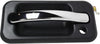 for Hummer H2 Door Handle 2003-2009 Exterior | Front Driver Side | Texture/Black Finish | | Chrome Lever | Plastic | HU1310101 | 25845866