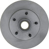 Silver 18A878A Front Disc Brake Rotor and Hub Assembly