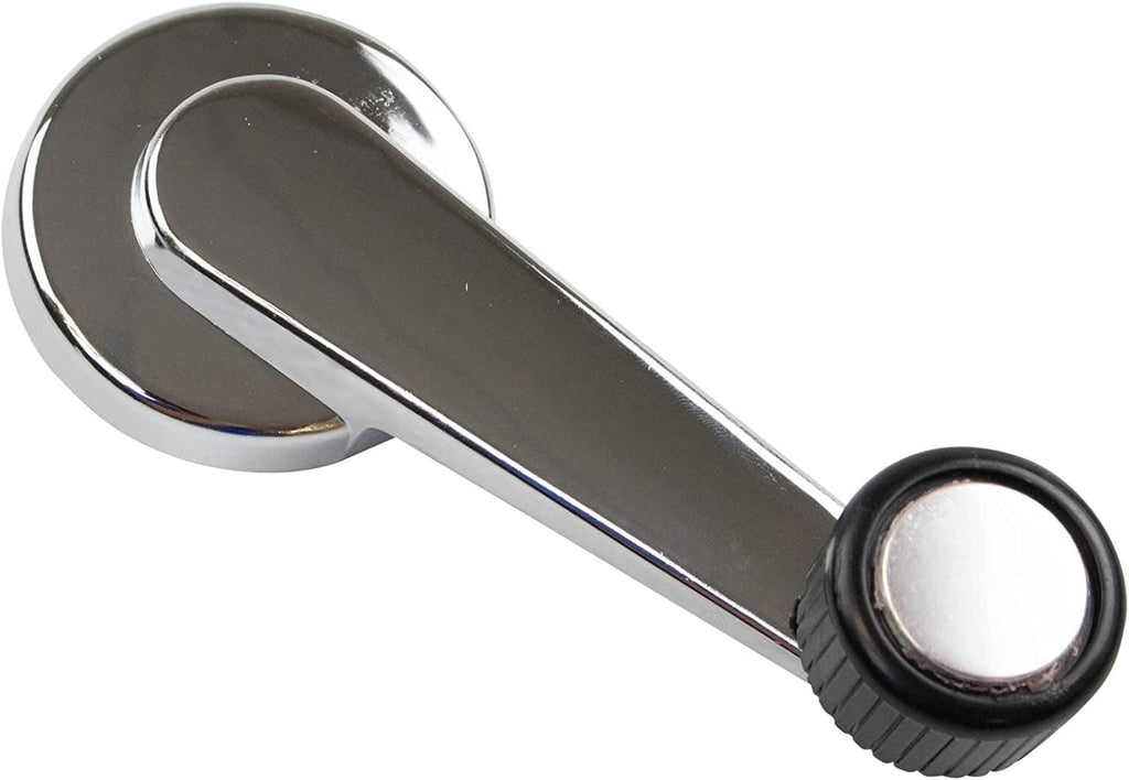 Window Interior inside Inner Crank Handle Chrome & Black for GM Pickup Truck