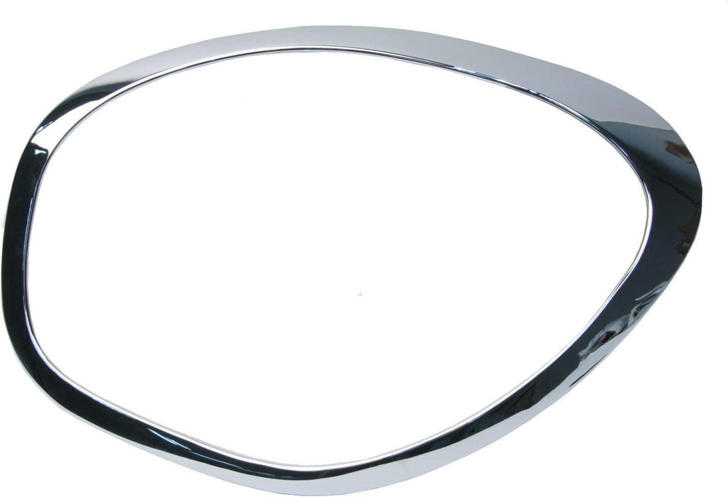 51139813823 Headlight Trim Ring, Left, Chrome