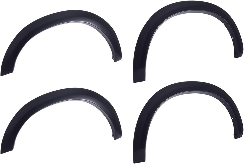 783574 OEM Look Fender Flare Set, Matte Black Finish, Compatible with Select Ford F150 Models