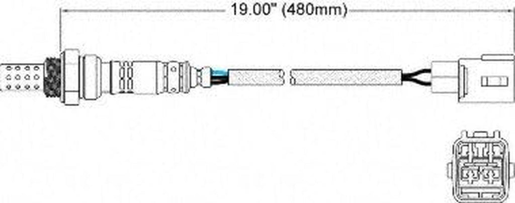 250-24225 4-Wire Oxygen Sensor