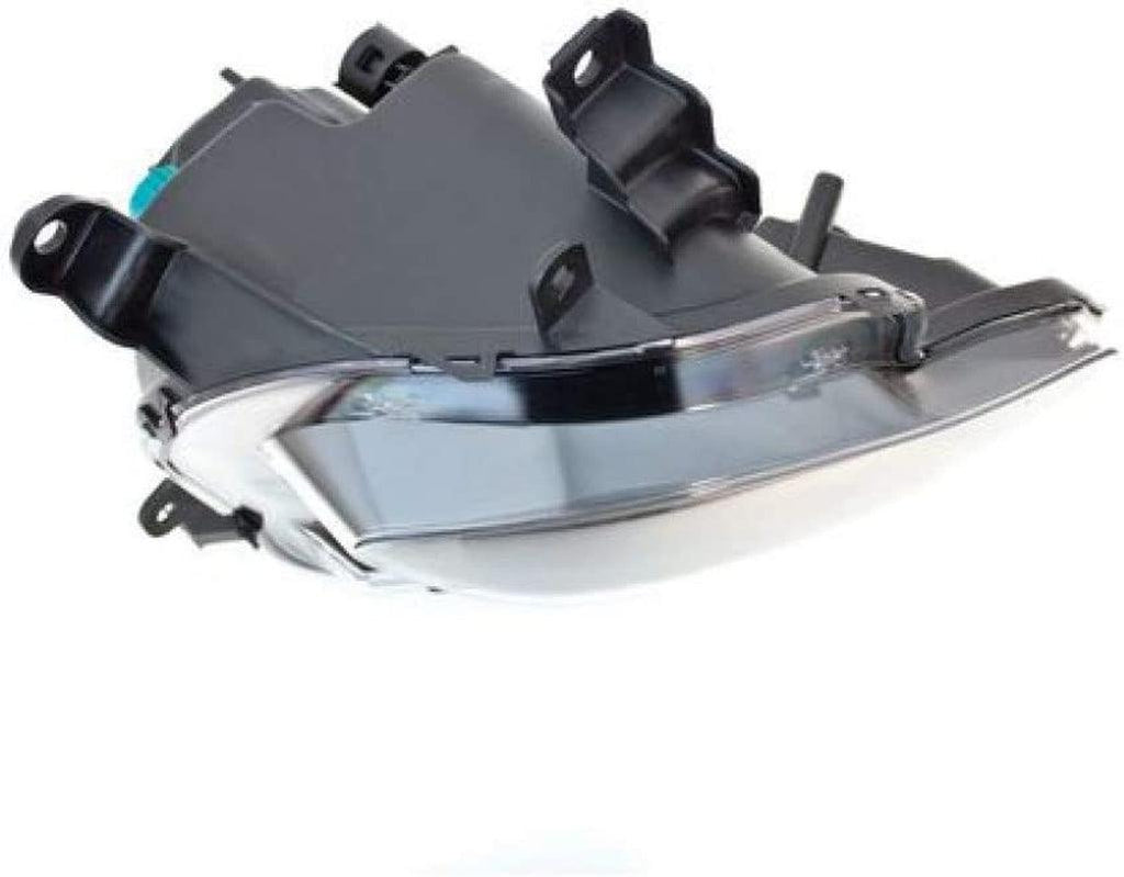 Compatible with Jeep Cherokee Headlight 2014 2015 Driver Side Halogen Black Trim CH2502249 | 68102847AE