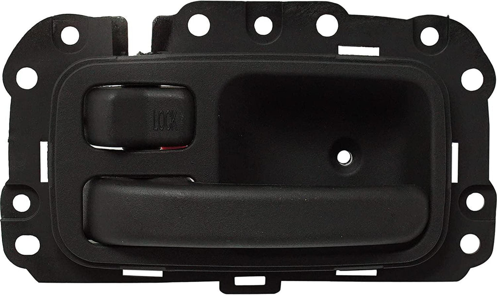 Front or Rear, Driver Side Interior Door Handle Compatible with 1997-2001 Jeep Cherokee, Black