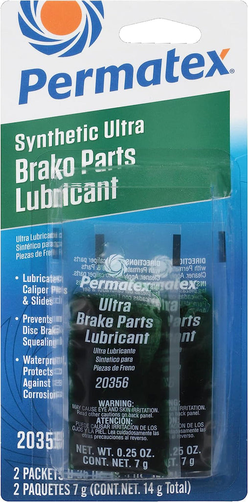 Permatex 20356 Ultra Disc Brake Caliper Lube, 14 G