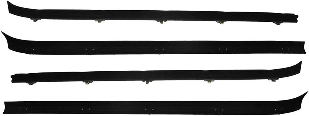 Window Sweep Felt Weatherstrip Set for GMC Chevy 1500 Jimmy Pickup Truck C10 K10