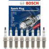 OEM BOSCH Spark Plug Set of 8 for Porsche Cayenne Panamera 4.8L V8, FGR5NQE04