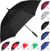 62/68/72 Inch Automatic Open Golf Umbrella, Extra Large Oversize Double Canopy Vented Windproof Waterproof Stick Umbrellas for Rain