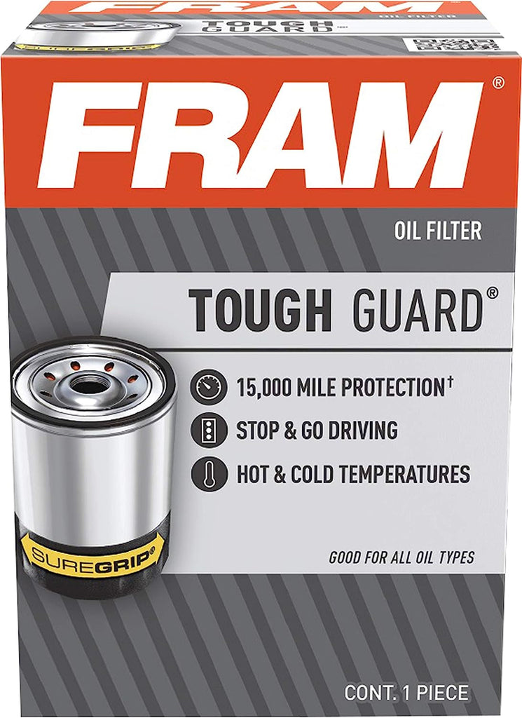 Tough Guard TG7317-1, 15K Mile Change Interval Passenger Car Spin-On Oil Filter