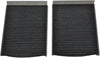 Charcoal 2 Cabin Air Filter Pair Set Compatible with 528I 535I 550I 740I 740Li 750I F10