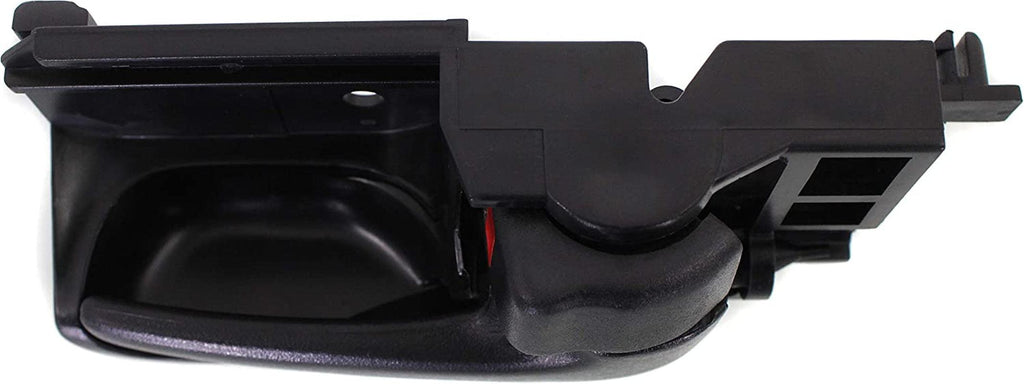 Interior Door Handle Set Compatible with 2003-2008 Toyota Corolla, Fits 2005-2015 Toyota Tacoma, Fits 2003-2008 Pontiac Vibe Black Front or Rear, Driver and Passenger Side