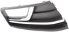 Fog Light Trim Set of 2 Compatible with 2016-2018 Volkswagen Passat Textured Black Driver and Passenger Side