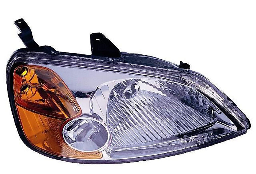 Depo Headlight Assembly for 01-03 Civic 317-1119R-AS