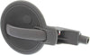 Interior Door Handle Compatible with Avenger 08-14 Front or Rear RH inside Gray