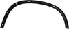 Evan-Fischer Fender Trim Compatible with 2007-2012 GMC Acadia Front, Driver Black GM1290246