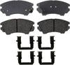 Advantage 14D1404CH Ceramic Front Disc Brake Pad Set with Hardware