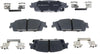 14D1707CH Advantage Ceramic Front Disc Brake Pad Set