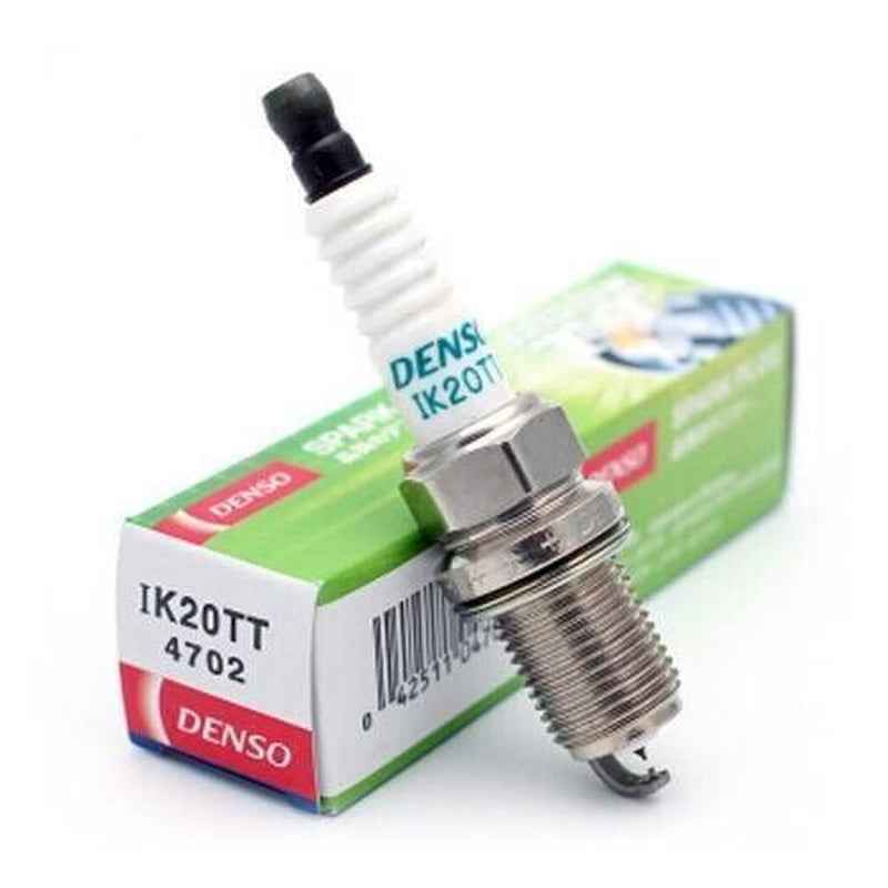 Genuine DENSO Iridium TT Spark Plugs Replacement Kit Set of 4 IK20TT / 4702